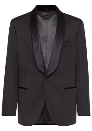 Brunello Cucinelli shawl-lapels dinner blazer - Black