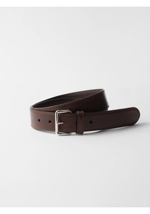 Prada reversible leather belt - Brown