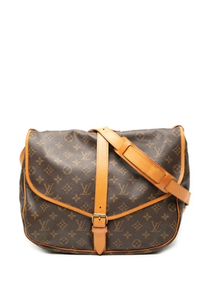 Louis Vuitton Pre-Owned 1992 Monogram Saumur 35 crossbody bag - Brown