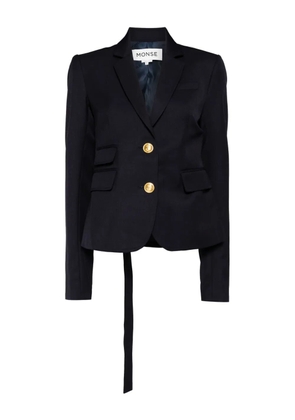 Monse Shrunken jacket - Blue