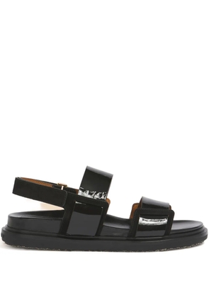 Marni patent sandals - Black