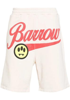 BARROW logo-print shorts - Neutrals