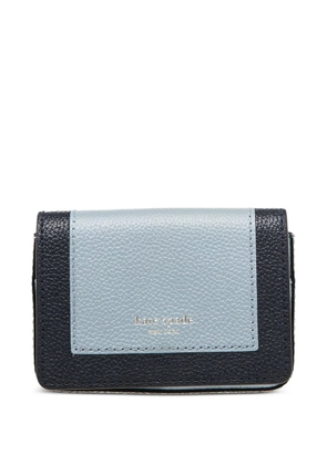 Kate Spade two-tone leather wallet - Blue