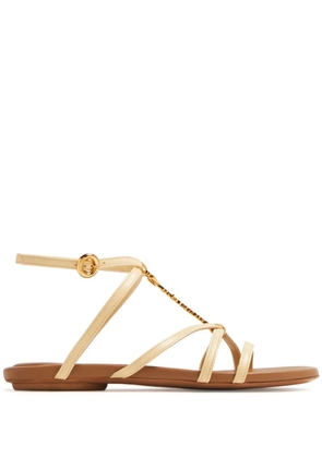 Jacquemus Les sandales Pralu leather sandals - Neutrals