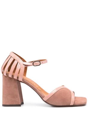 Chie Mihara Pelu 85mm leather sandals - Pink