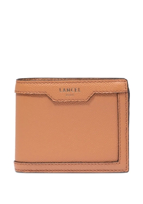 Lancel leather compact wallet - Brown