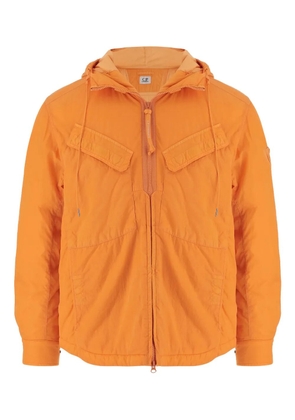 C.P. Company Lens-detail hooded jacket - Orange