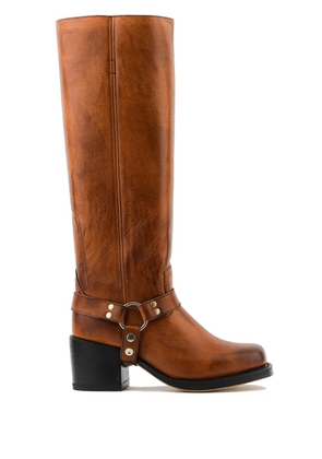 Paul Warmer leather boots - Brown