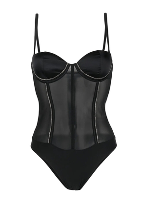 Fleur Du Mal Brilliant bodysuit - Black