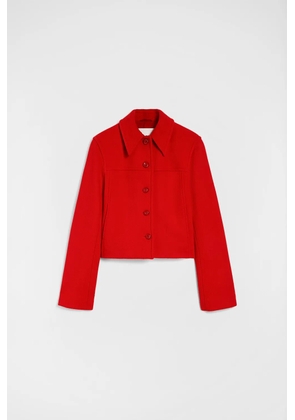 Jil Sander wool jacket - Red