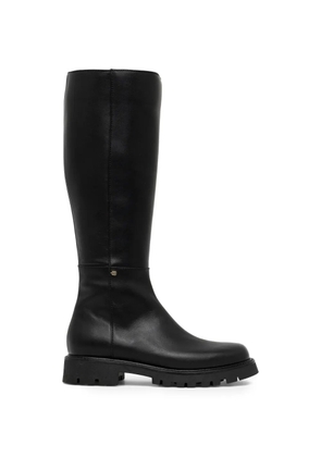 Baldinini leather knee-high boots - Black
