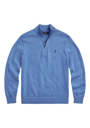 Polo Ralph Lauren zip long-sleeve sweater - Blue