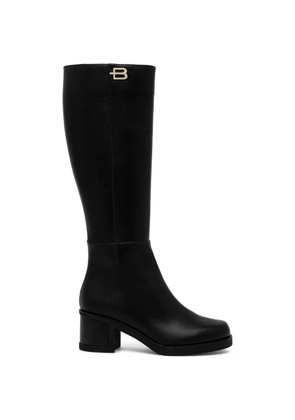 Baldinini leather knee-high boots - Black