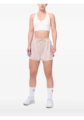 SQUATWOLF cross-back bra - White