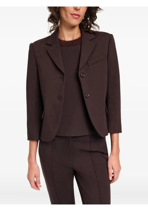 Dorothee Schumacher notched-lapel blazer - Brown