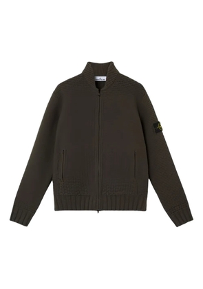 Stone Island zip-up cardigan - Green
