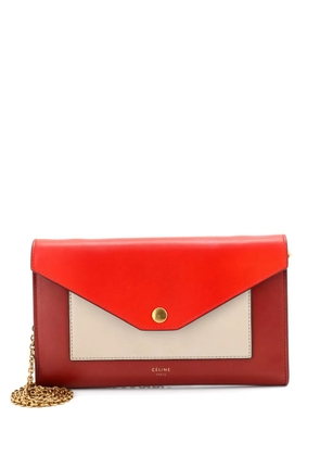 Celine Pre-Owned Pocket Envelope Leather Small shoulder bag - Red