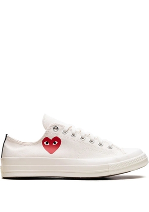 Comme Des Garçons Play x Converse Chuck 70 'Milk / Black / Red' sneakers - White