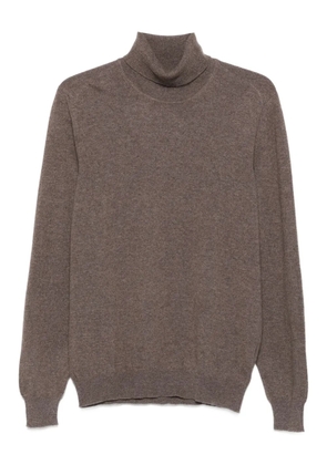 Fedeli turtleneck cashmere sweater - Brown