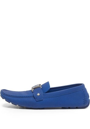 Louis Vuitton Pre-Owned Monte Carlo leather loafers - Blue