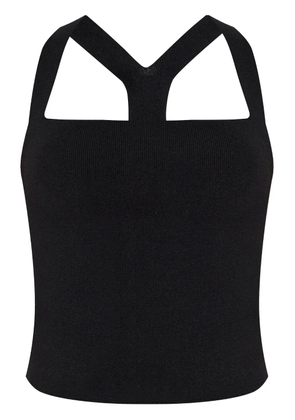 Cult Gaia Crawford knitted top - Black