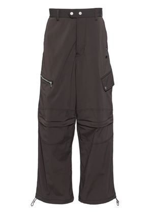 FIVE CM wide-leg cargo pants - Grey