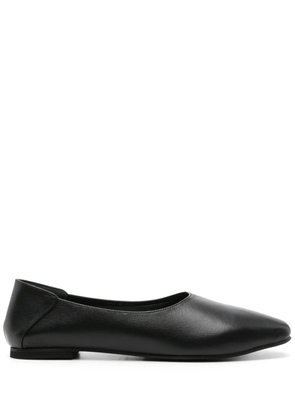 Manu Atelier Manu leather ballerina shoes - Black