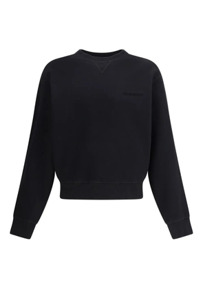 DSQUARED2 ribbed-hem crew-neck sweatshirt - Black