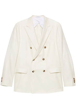 Boglioli double-breasted blazer - White
