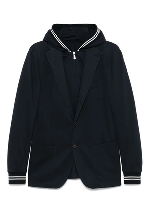 Eleventy layered-effect blazer - Blue