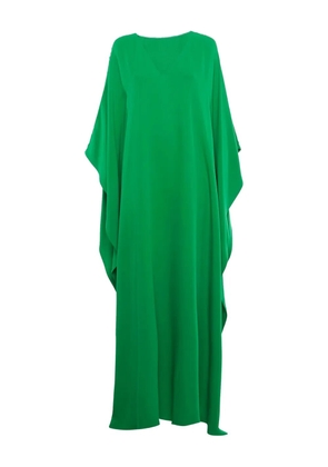 Valentino Pre-Owned V-neck maxi dress - Green