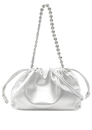 Loewe Pre-Owned 2020s medium Flamenco Perth shoulder bag - Silver