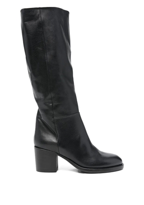 Pantanetti leather boots - Black