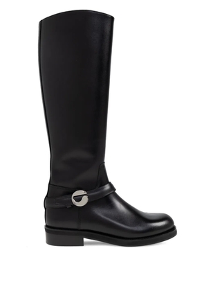 Coperni buckle strap boots - Black