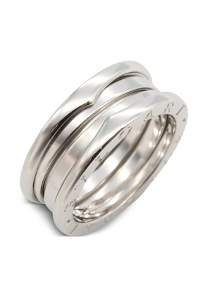 Bvlgari Pre-Owned 2010s 18K white gold B.zero1 ring - Silver