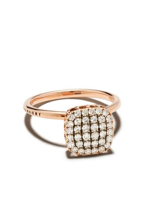 Selim Mouzannar 18kt rose gold diamond Beirut ring - Pink