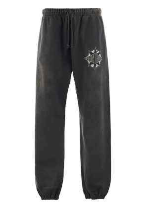 SAINT MXXXXXX logo track pants - Black