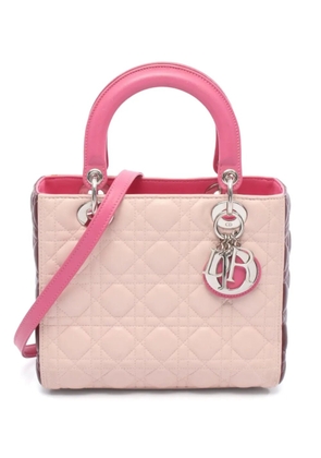 Christian Dior Pre-Owned 2000s Lady Dior two-way handbag - Pink