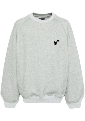 ZZERO BY SONGZIO panther hand-rope sweatshirt - Grey