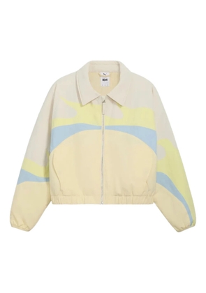 PUMA graphic zip jacket - Neutrals