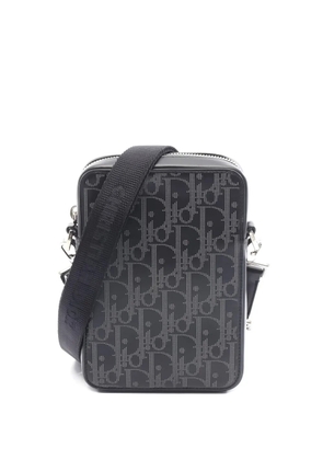 Christian Dior Pre-Owned 2010s World Tour leather messenger bag - Black