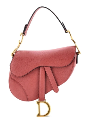 Christian Dior Pre-Owned Saddle Handbag Leather Mini shoulder bag - Pink