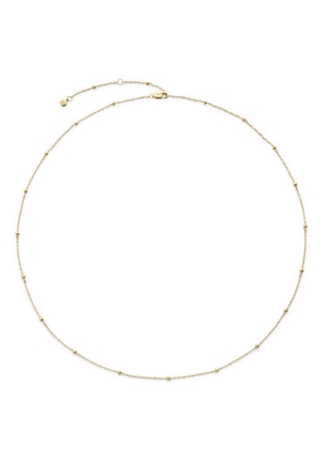 Monica Vinader 18K yellow gold bead-chain necklace