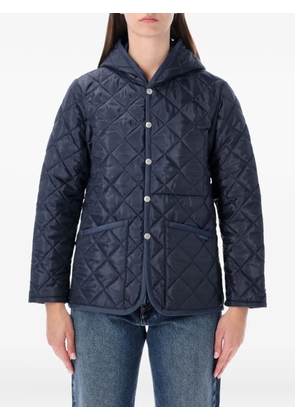 Comme Des Garçons Girl quilted hooded jacket - Blue
