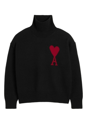 AMI Paris Ami de Coeur sweater - Black