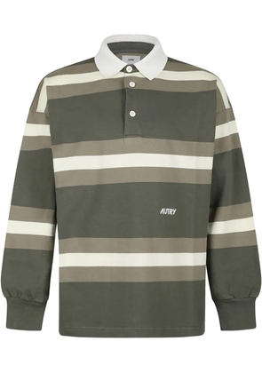 Autry striped polo shirt - Green