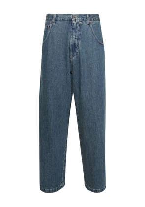 VETEMENTS utility-pocket denim jeans - Blue