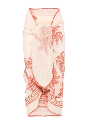 ZIMMERMANN woven print pareo - Pink