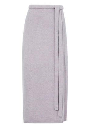 Proenza Schouler White Label Zadie knit wrap skirt - Neutrals