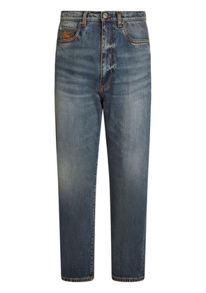ETRO mid-rise straight-leg jeans - Blue